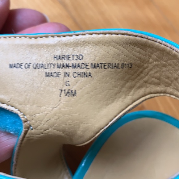 Multicolored Nine West Sandals 👞 size 7.5 - Picture 8 of 10